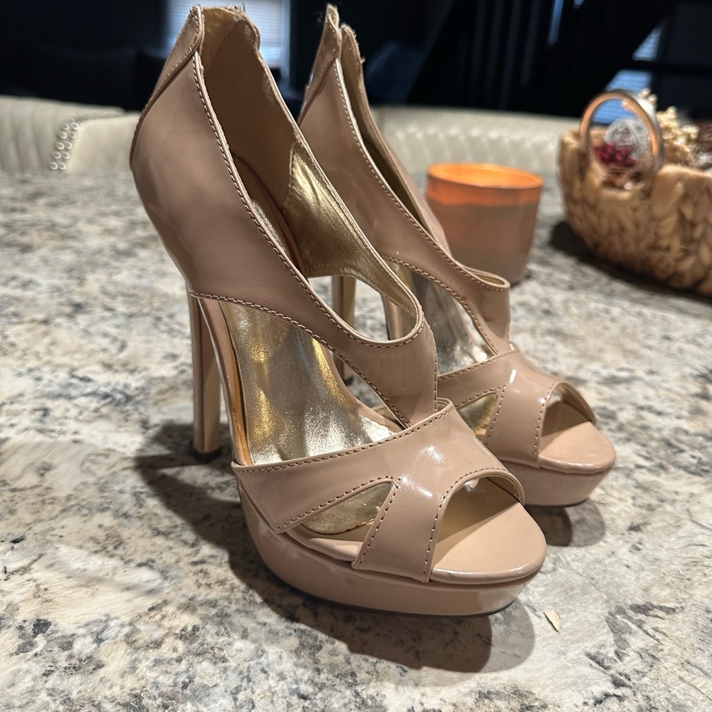 Nude heels